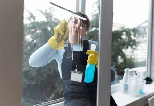 Nettoyage de vitres intérieures et extérieures à Bisinchi